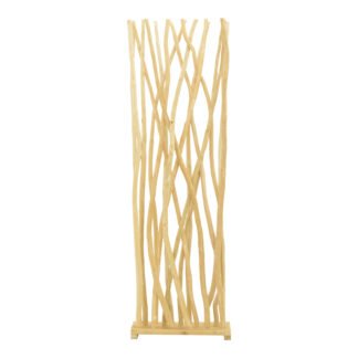 Διακοσμητικό δαπέδου Jati pakoworld teak ξύλο σε φυσική απόχρωση 60x20x190εκ