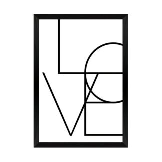 Πίνακας Amora pakoworld με ψηφιακή εκτύπωση και πλαίσιο 33x1.5x48εκ