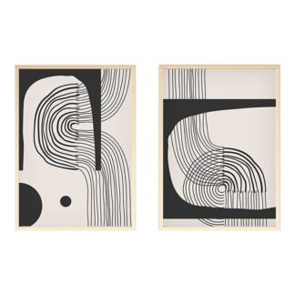 Πίνακας σε καμβά Bajou pakoworld δίπτυχος με ψηφιακή εκτύπωση 50x3x70εκ