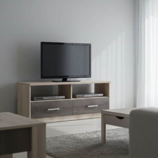 Έπιπλο τηλεόρασης OLYMPUS pakoworld χρώμα castillo-toro 120x39,5x50εκ