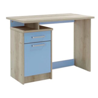 Γραφείο εργασίας Looney pakoworld χρώμα castillo-μπλε 100x55x75εκ