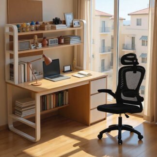 Φοιτητικό πακέτο επίπλων γραφείου Level pakoworld σετ 2τεμ