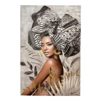 Πίνακας σε καμβά Jewler I 3D Inart 80x3x120εκ