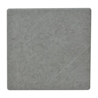 Επιφάνεια τραπεζιού Zerbo pakoworld τ.Werzalit σε γκρι απόχρωση μαρμάρου 70x70εκ