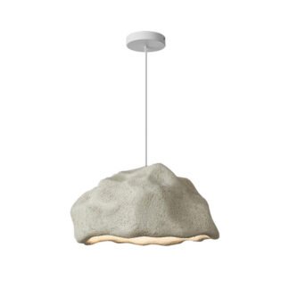 Φωτιστικό οροφής led Gkery pakoworld E27 ps λευκό Φ52x30εκ