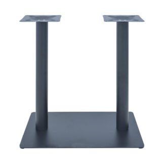 Βάση τραπεζιού μπαρ Givosa pakoworld μεταλλική σε μαύρη απόχρωση 73x40x108εκ