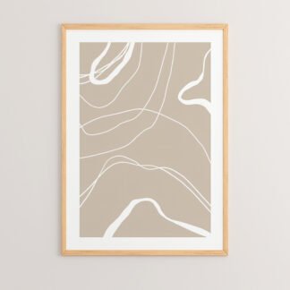 Πίνακας Grito pakoworld με ψηφιακή εκτύπωση και πλαίσιο 33x1.5x48εκ