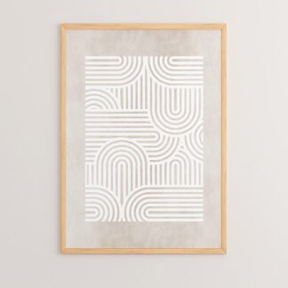 Πίνακας Liny pakoworld με ψηφιακή εκτύπωση και πλαίσιο 33x1.5x48εκ