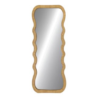 Καθρέπτης Zerbon pakoworld mdf σε φυσική απόχρωση 60x1.5x155εκ