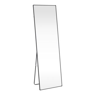 Καθρέπτης Moira pakoworld αλουμίνιο μαύρο 50x28x160εκ