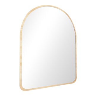 Καθρέπτης Selene pakoworld MDF σε φυσική απόχρωση 46x1.2x60 εκ