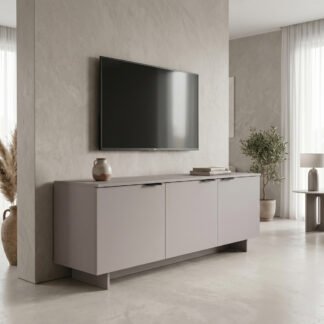 Έπιπλο τηλεόρασης Beldon pakoworld taupe 150x42x55εκ