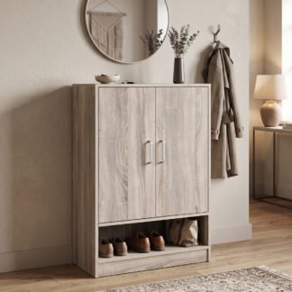 Παπουτσοθήκη Ντουλάπι Lemba pakoworld sonoma 80x33x120εκ